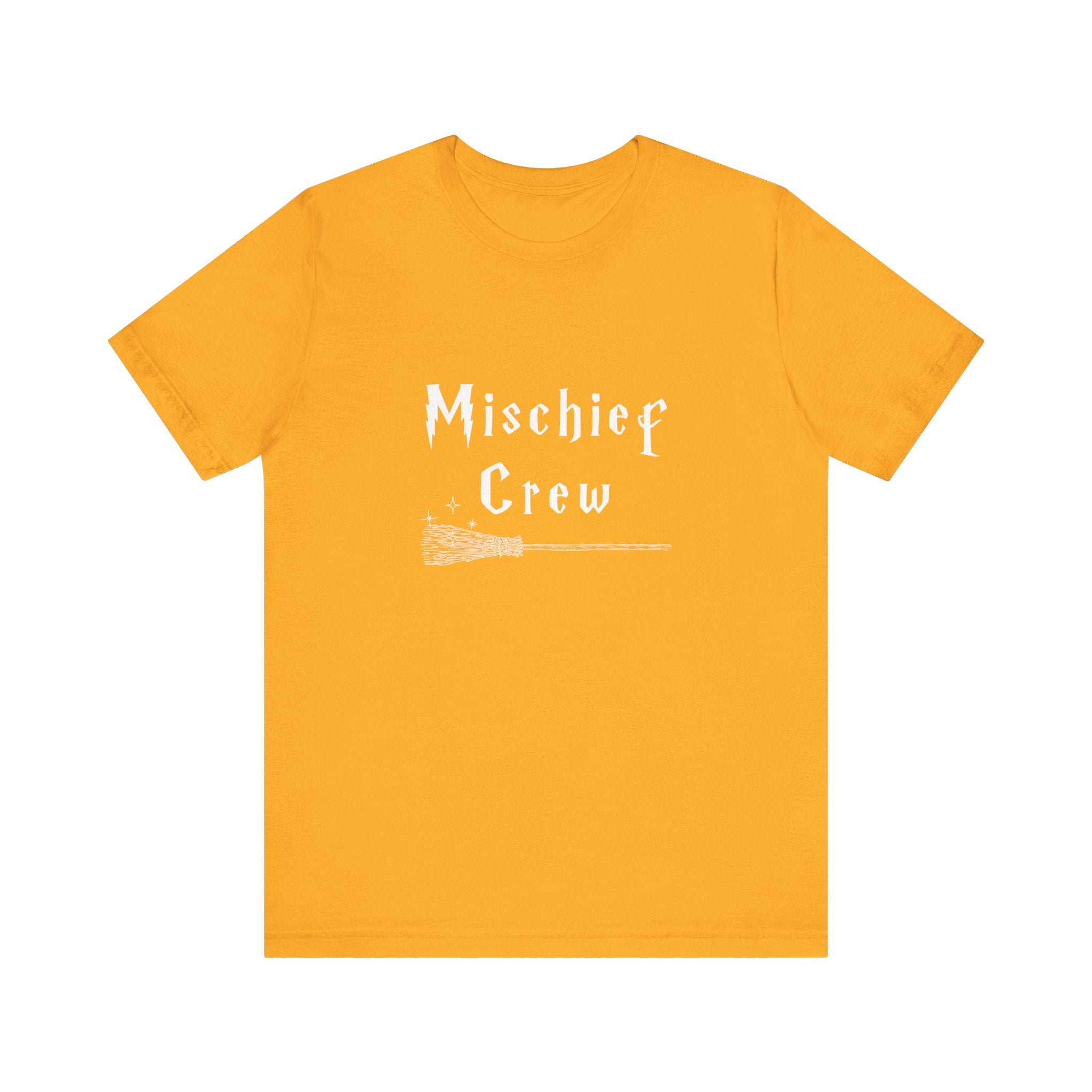 Halloween Wizard Bachelorette Bridesmaids Mischief Crew Tee