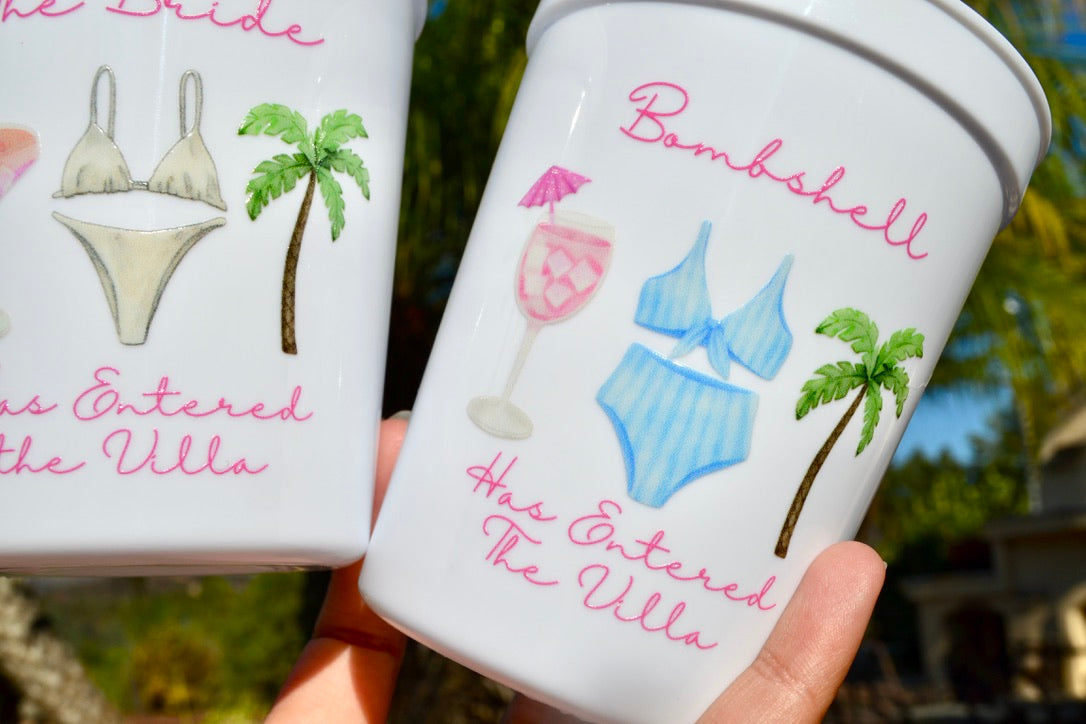 Bachelorette Island Cups