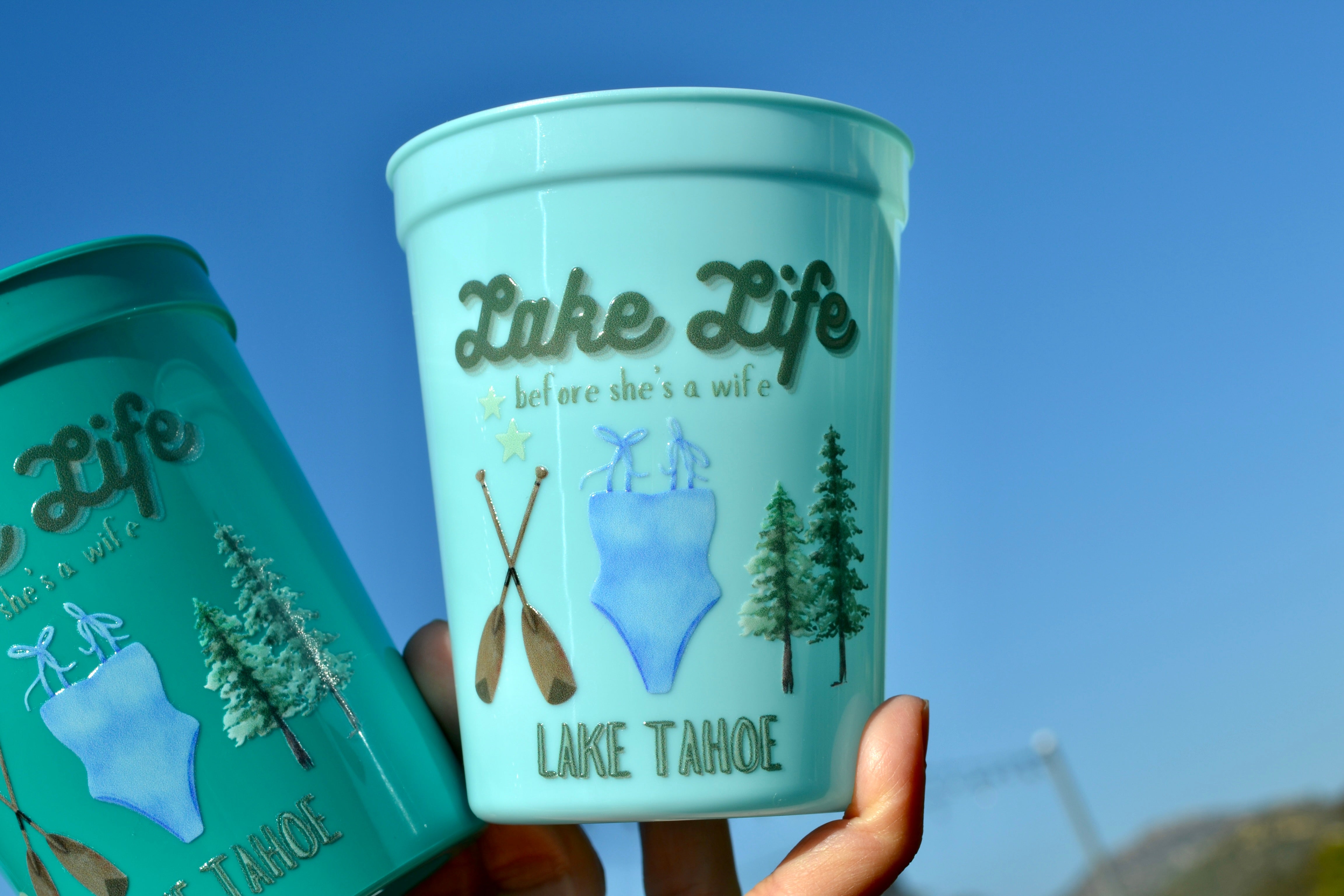 Lake Bachelorette Party Cups