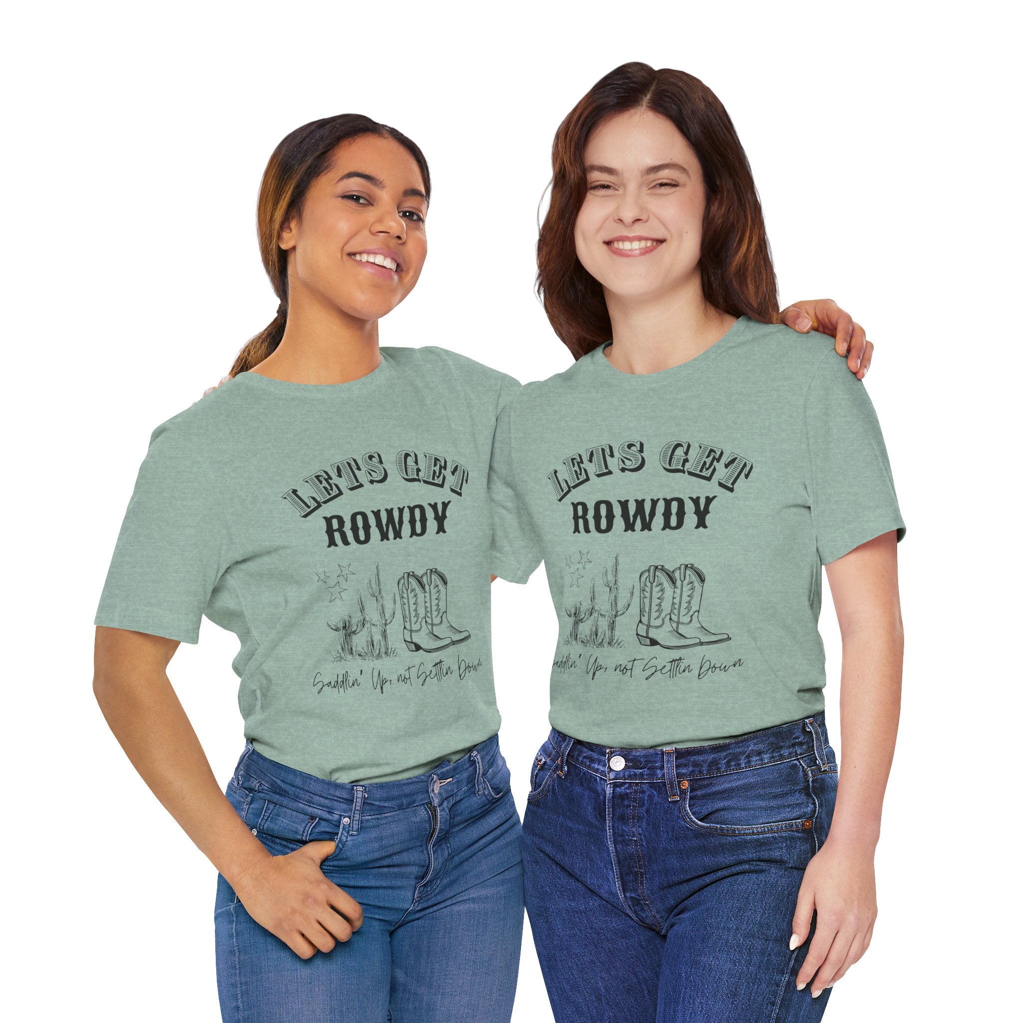 Let's Get Rowdy Cowgirl Bachelorette T-shirts