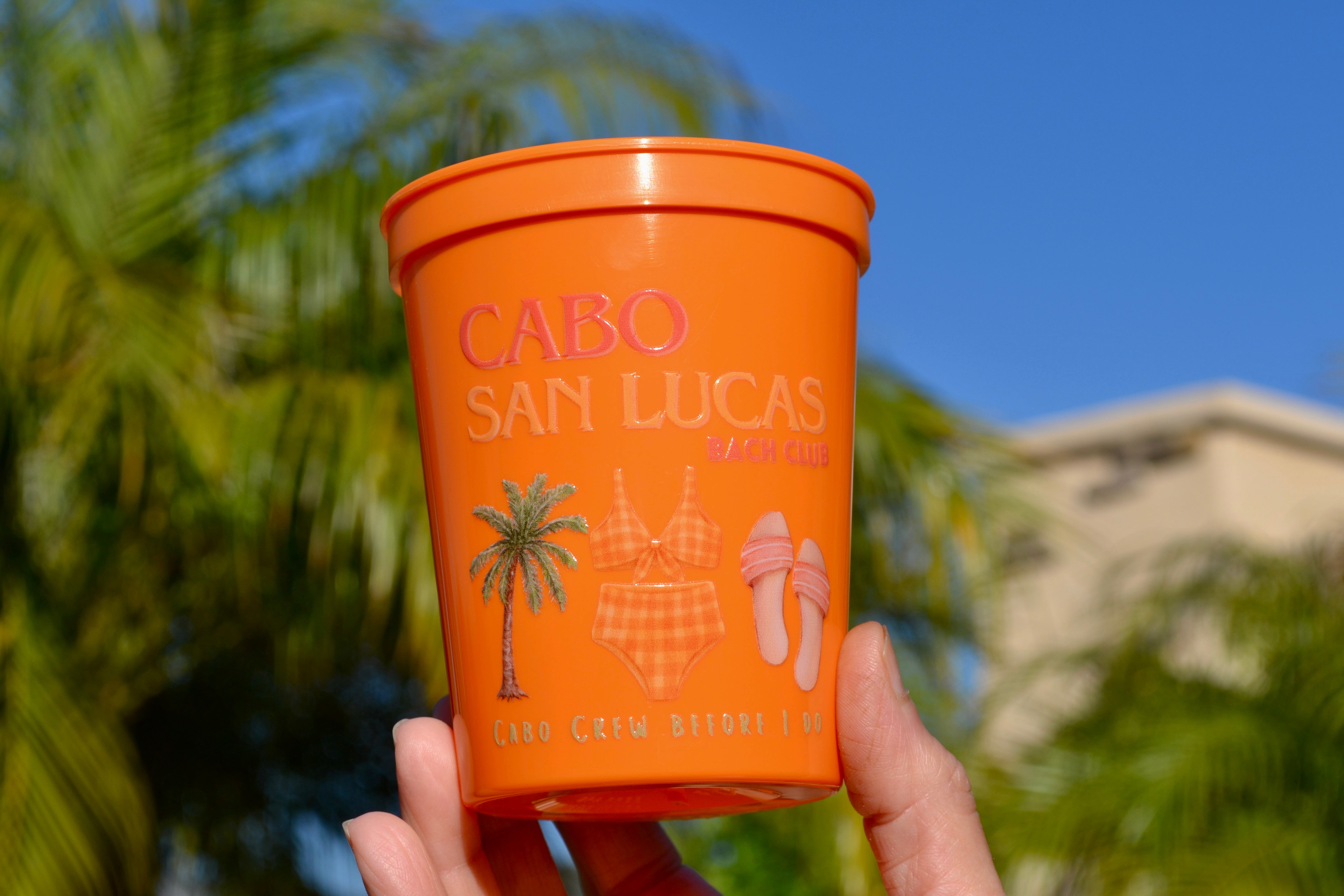 Cabo San Lucas Bachelorette Party Cups
