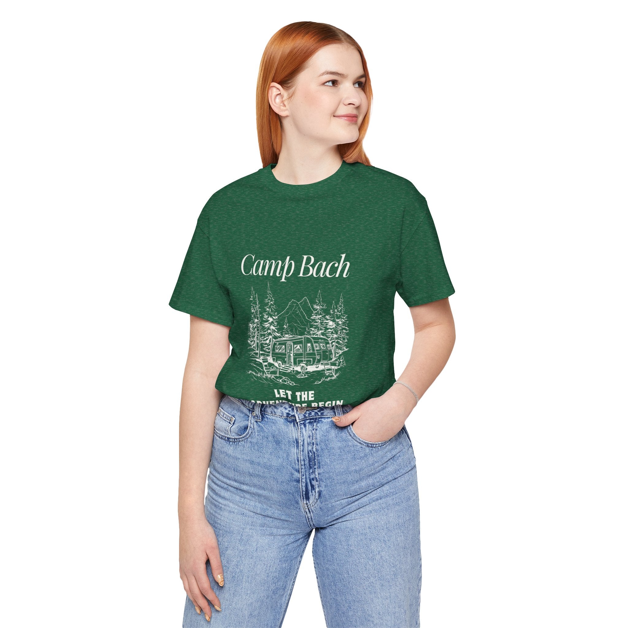 Green Camping Bachelorette T-Shirt