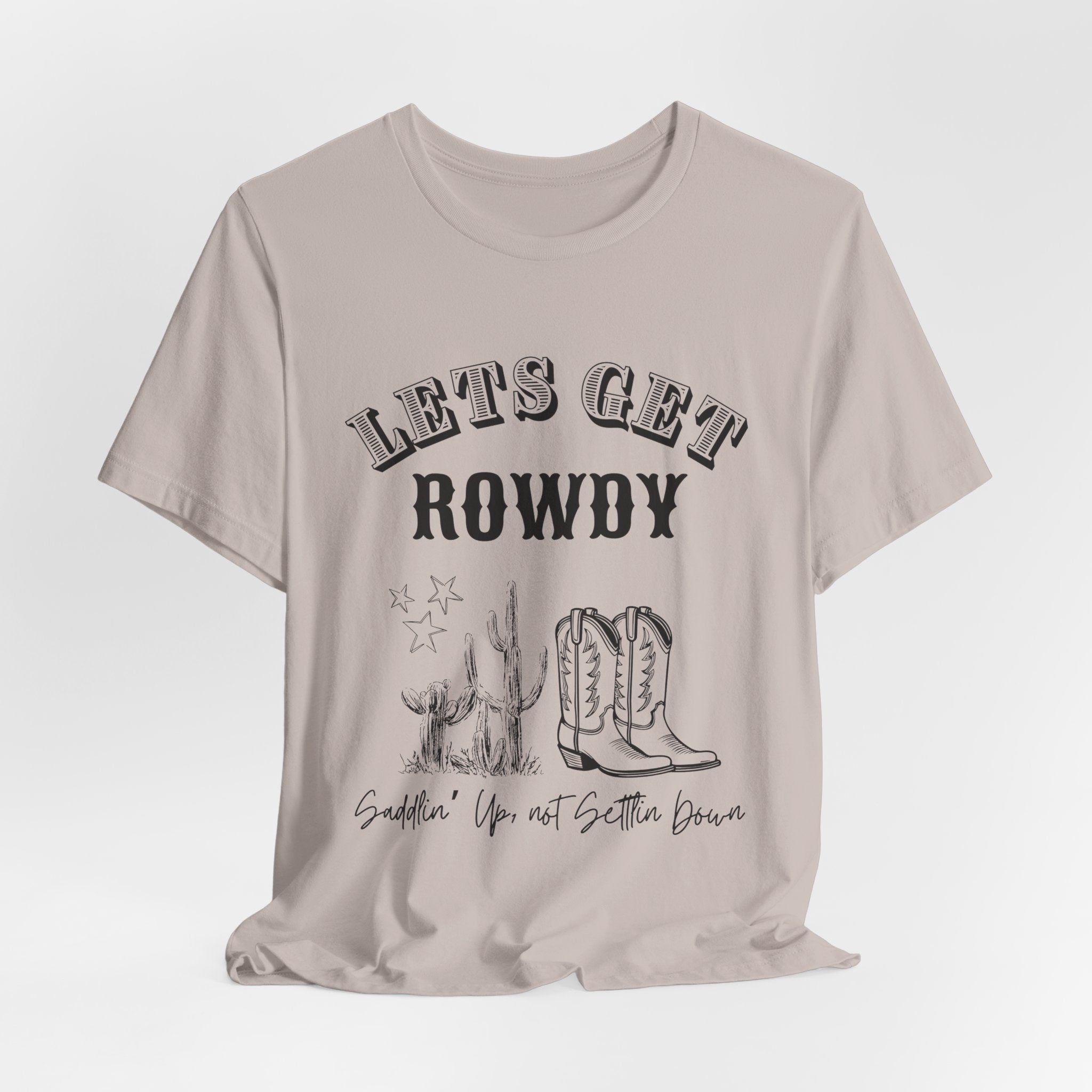 Let's Get Rowdy Cowgirl Bachelorette T-shirts