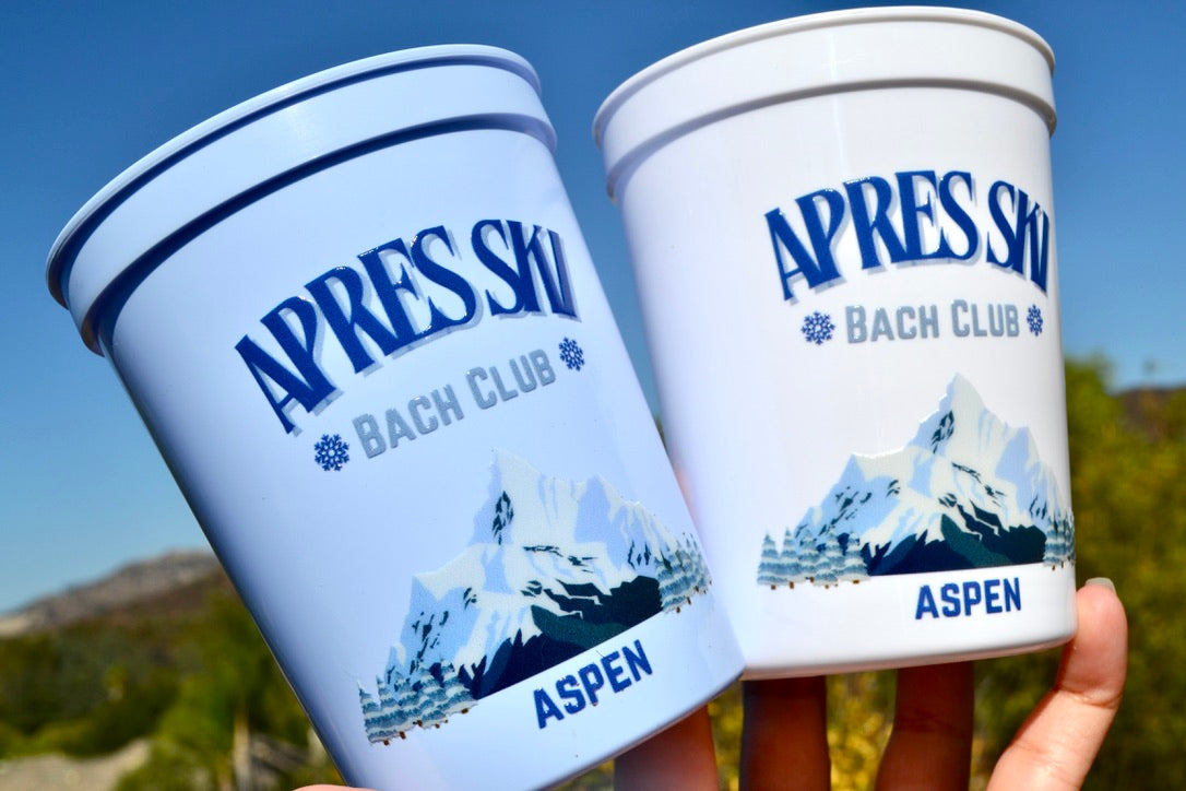 Apres Ski Bachelorette Party Cups