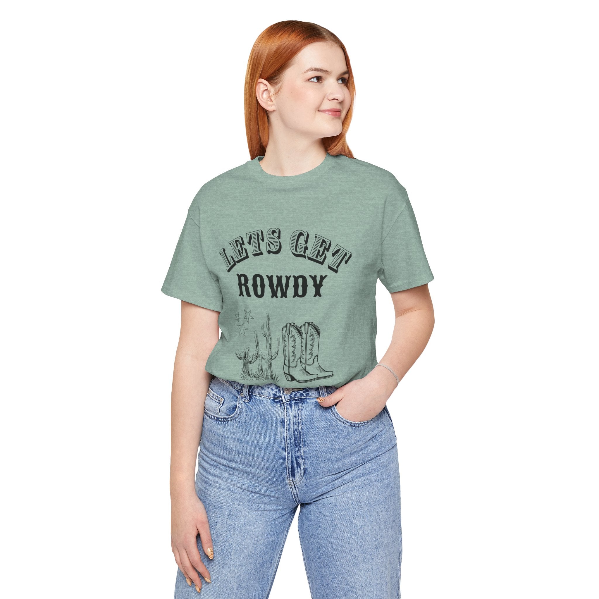 Let's Get Rowdy Cowgirl Bachelorette T-shirts