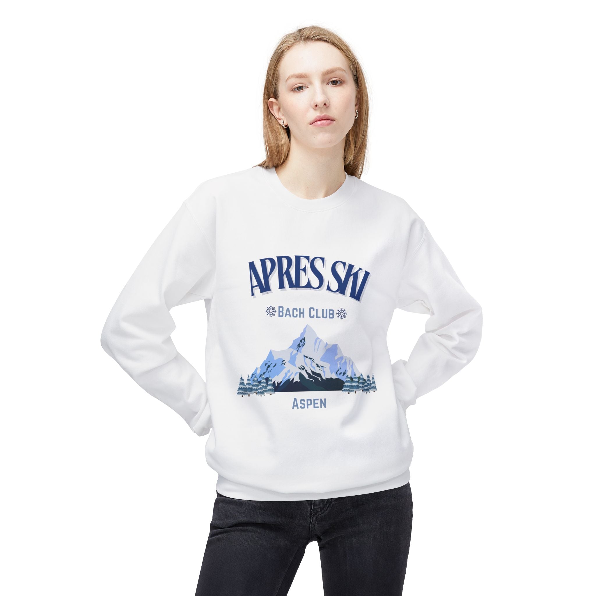 Apres Ski Bachelorette Party Crewneck Sweatshirt