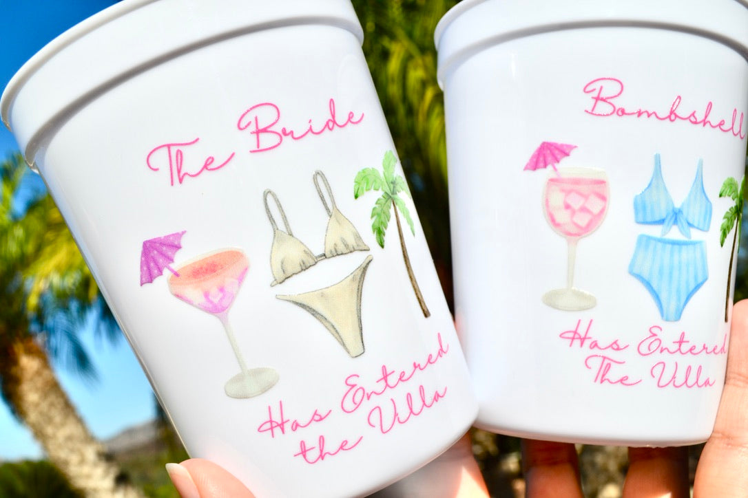 Bachelorette Island Cups