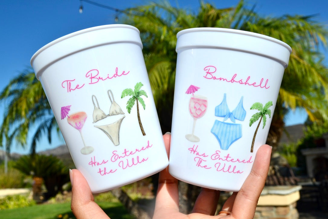 Bachelorette Island Cups