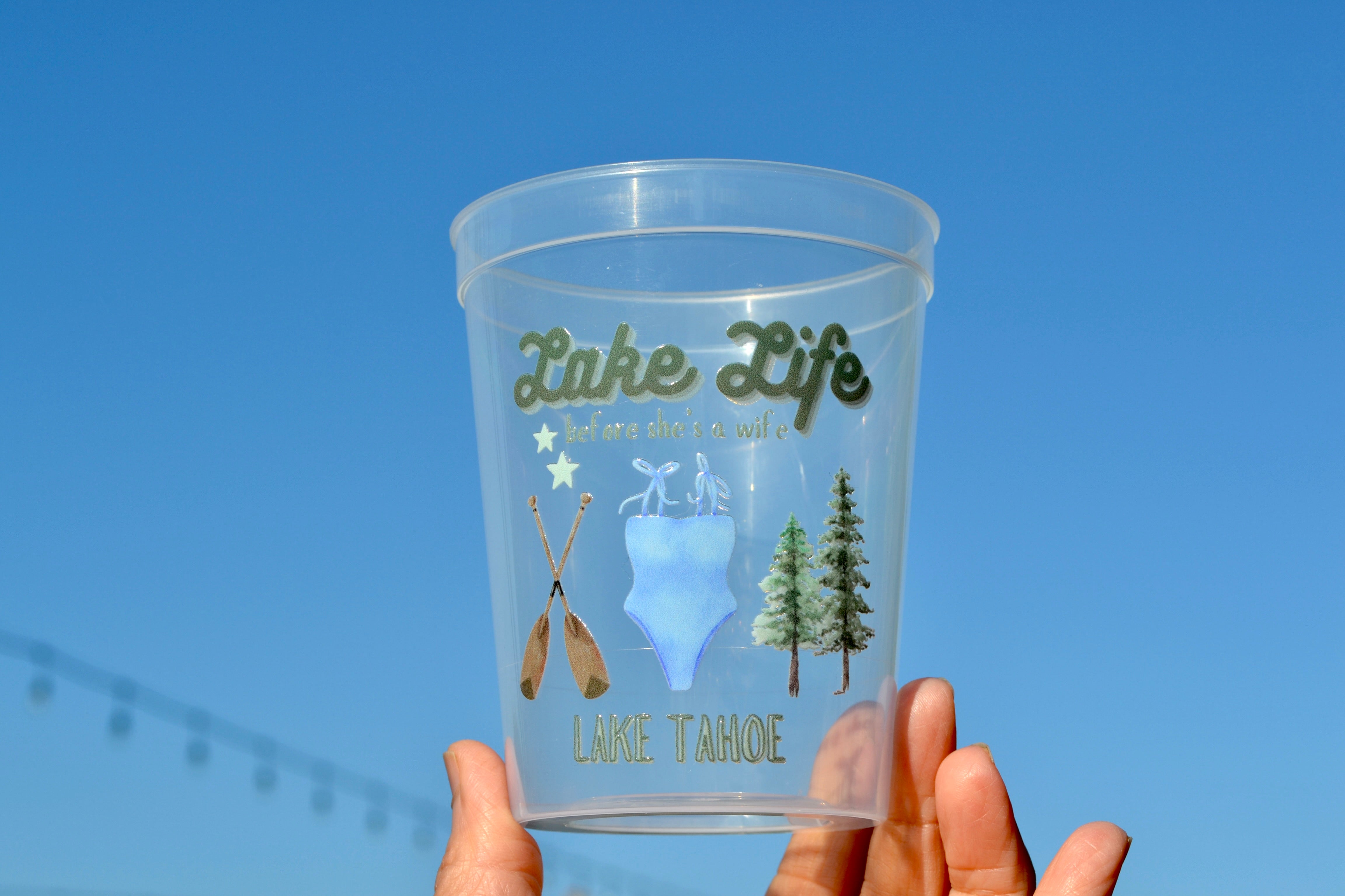 Lake Bachelorette Party Cups