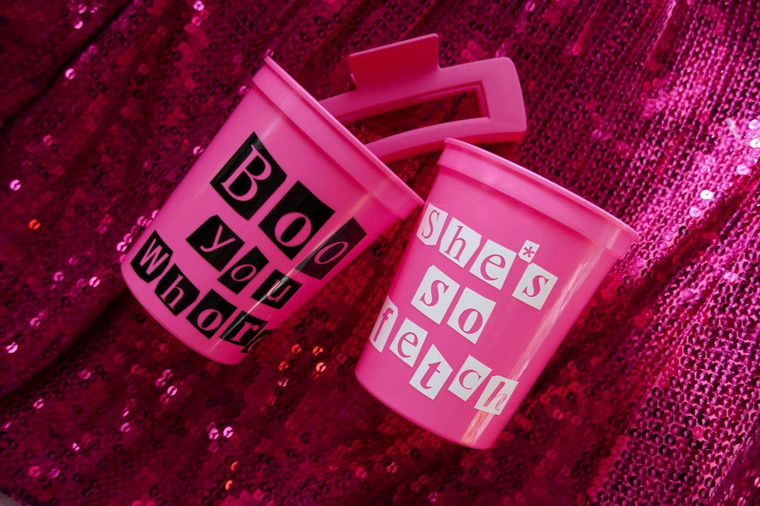 Mean Girls Bachelorette Birthday Party Cups