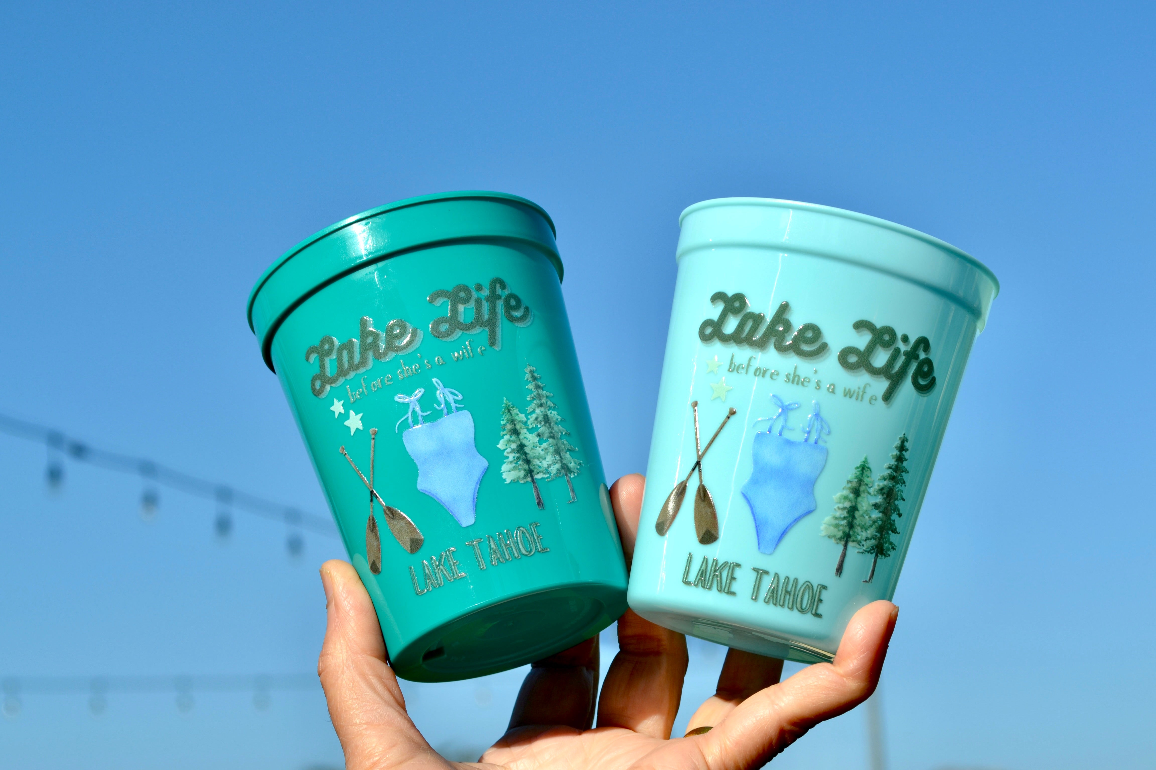 Lake Bachelorette Party Cups