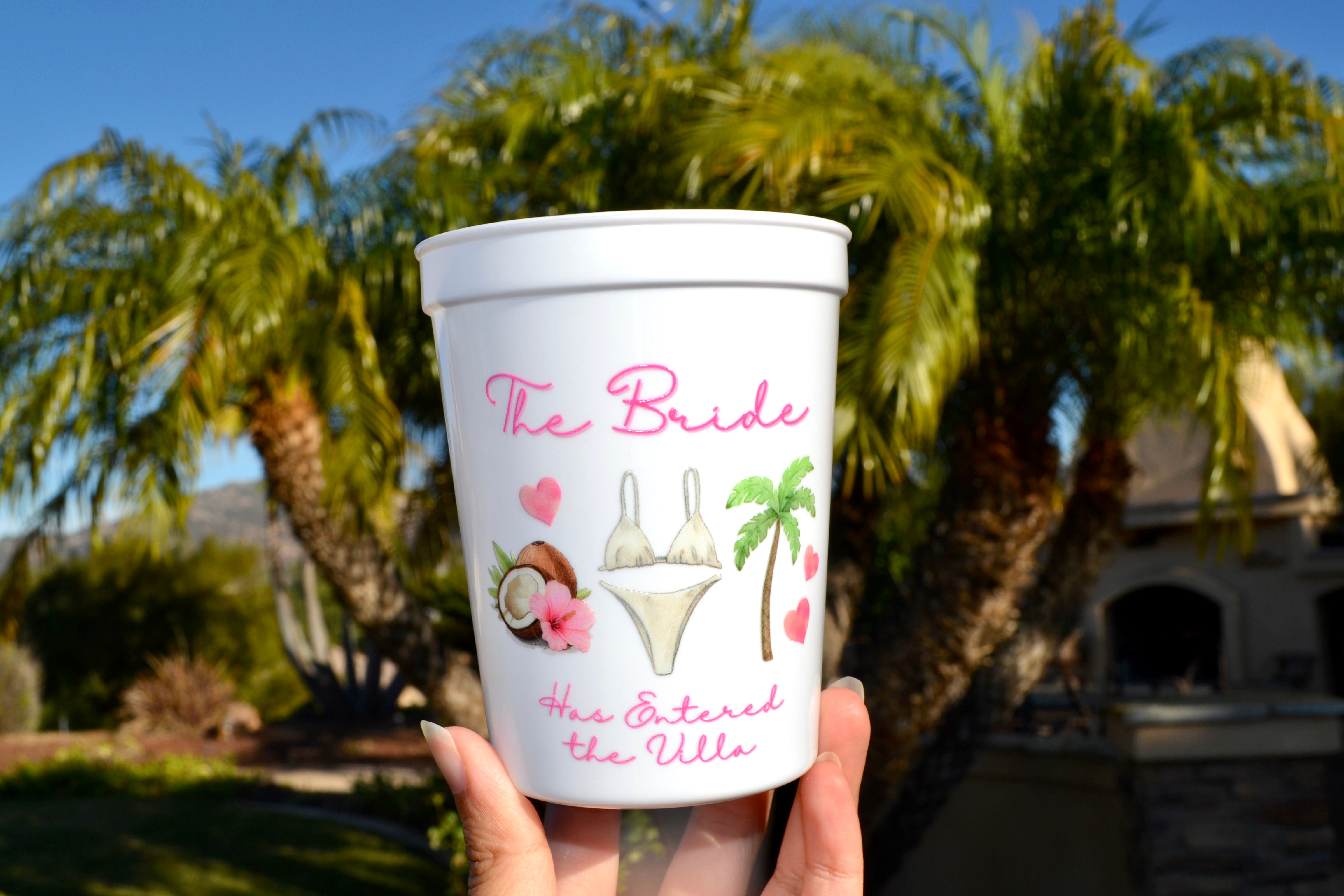 Bachelorette Island Cups