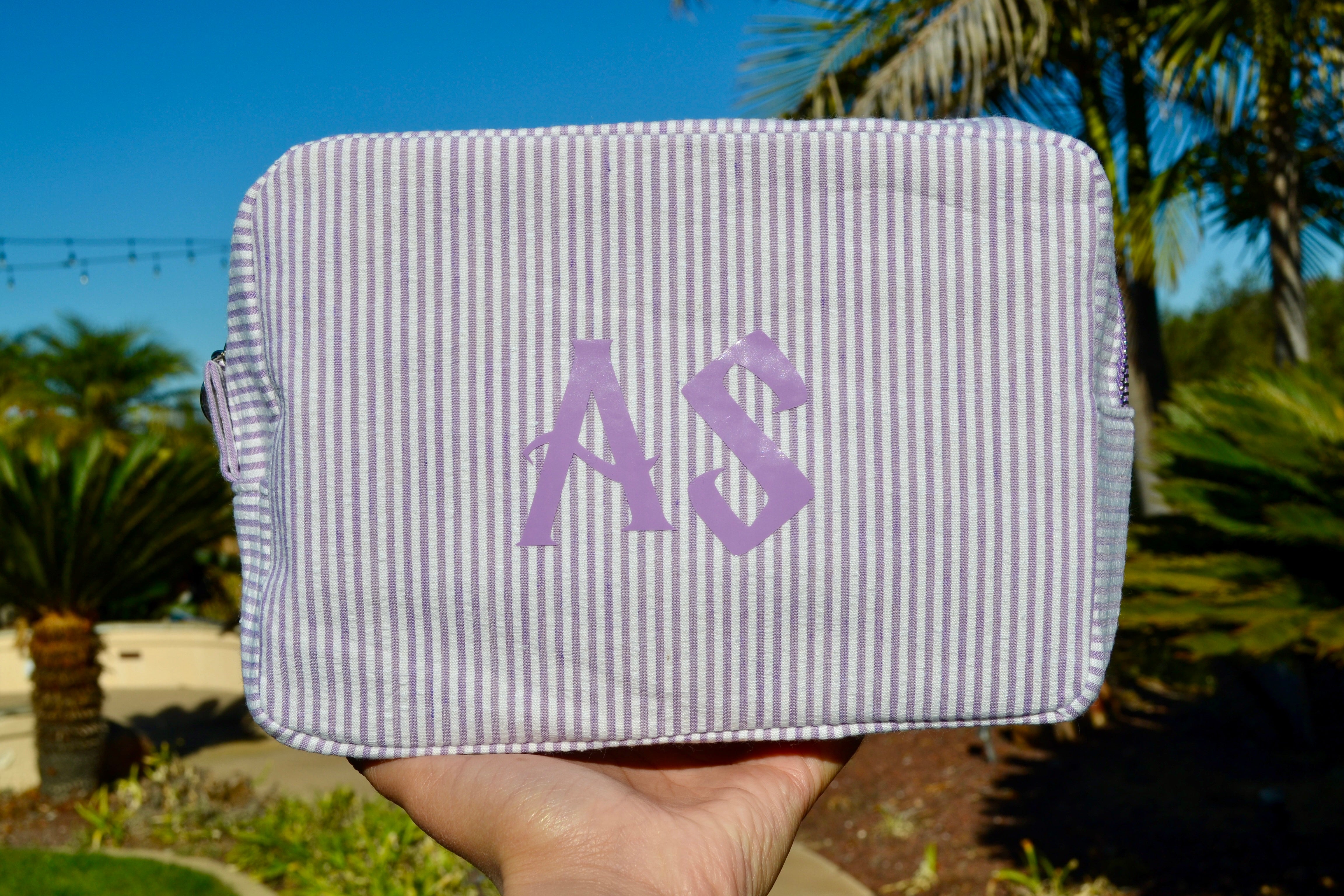 Magical-Inspired Monogram Makeup Bags