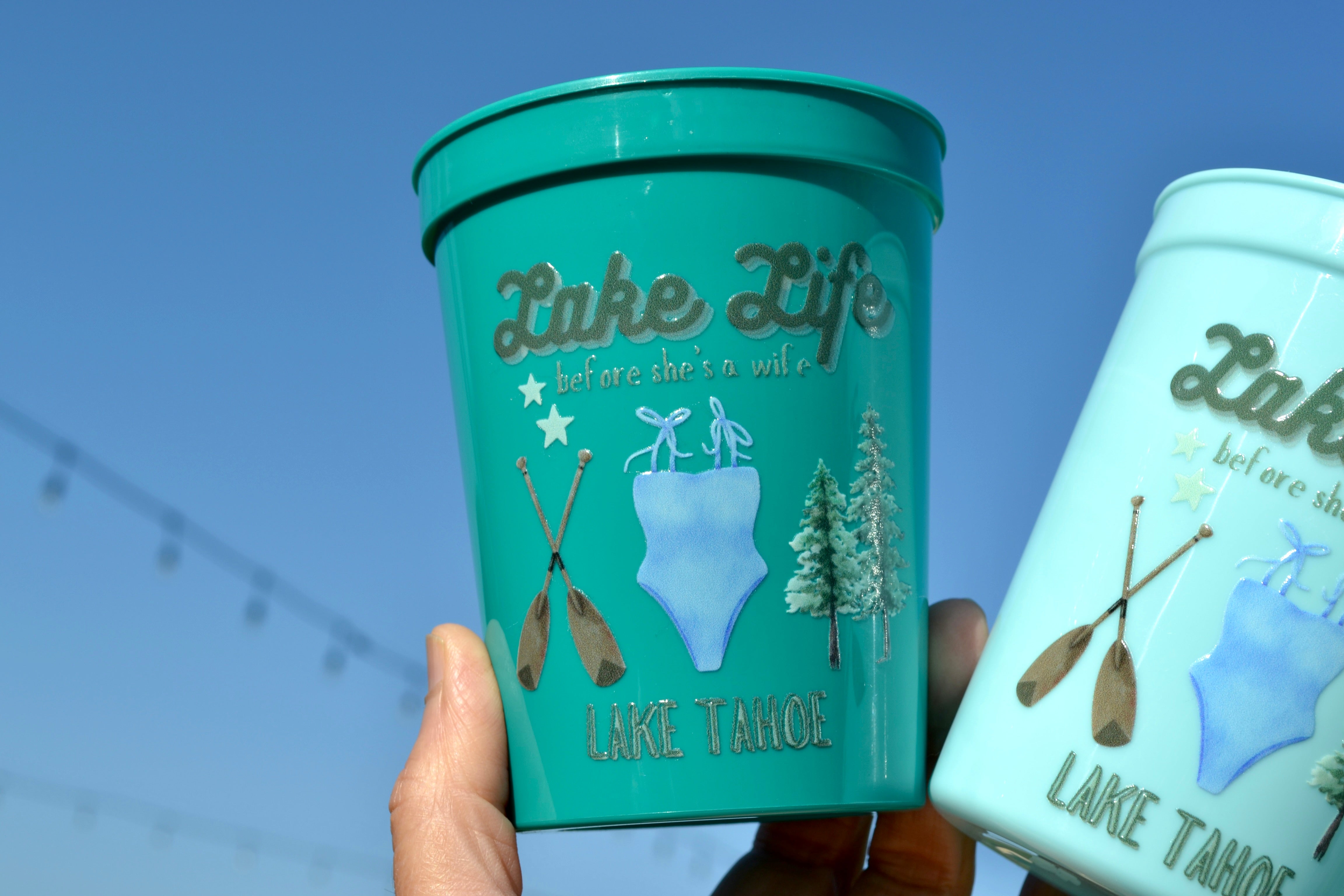 Lake Bachelorette Party Cups