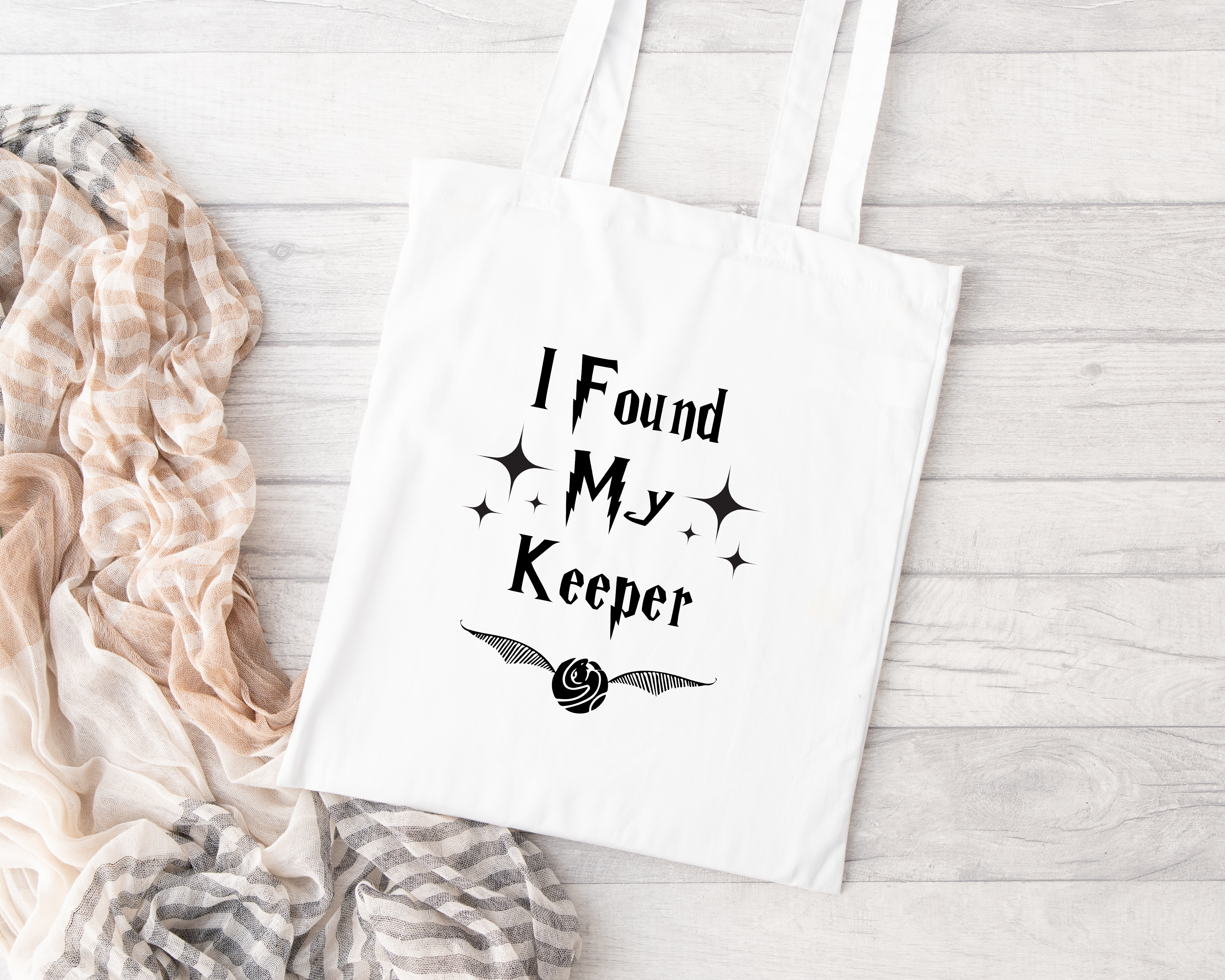 I found My Keeper Potter Bachelorette Favors