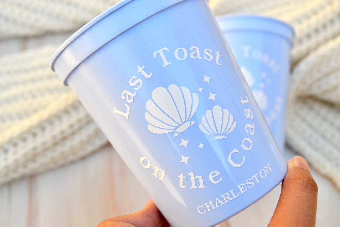 Last Toast on the Coast Cups 
