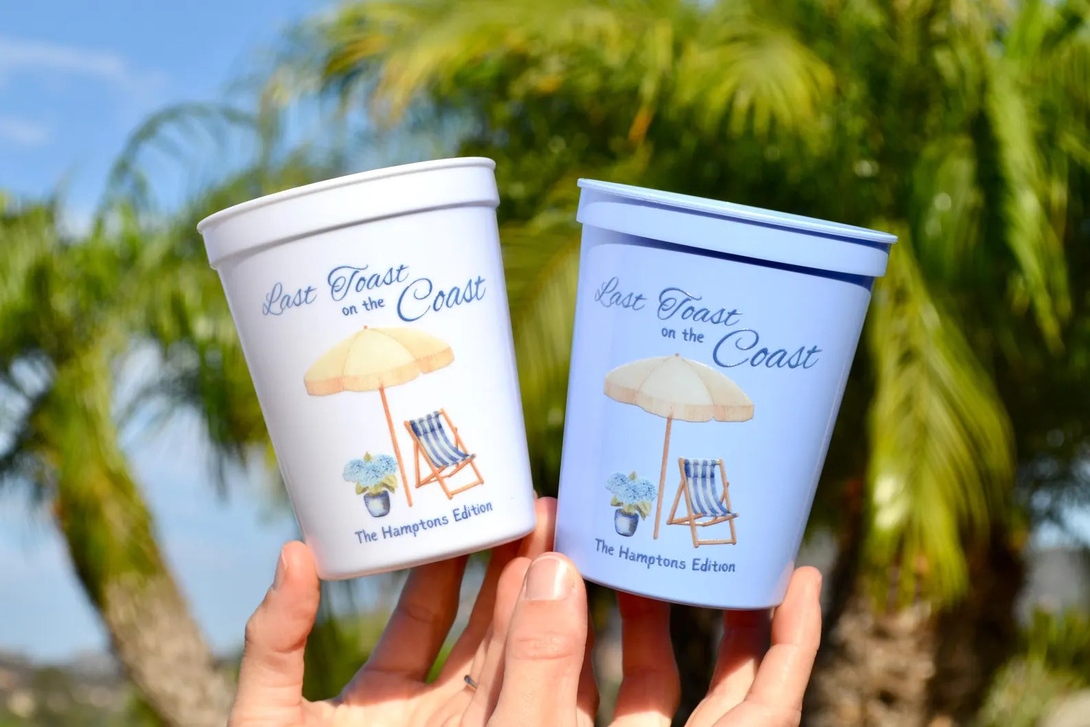 Last Toast on the Coast Cups