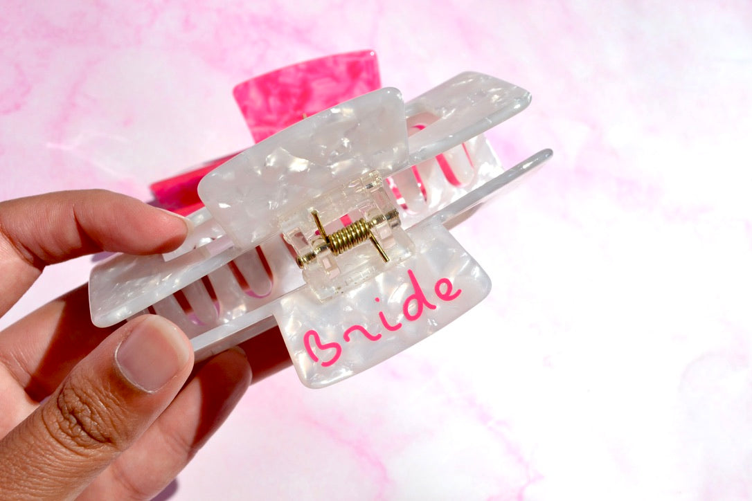 Love Island Bride Hair Claw
