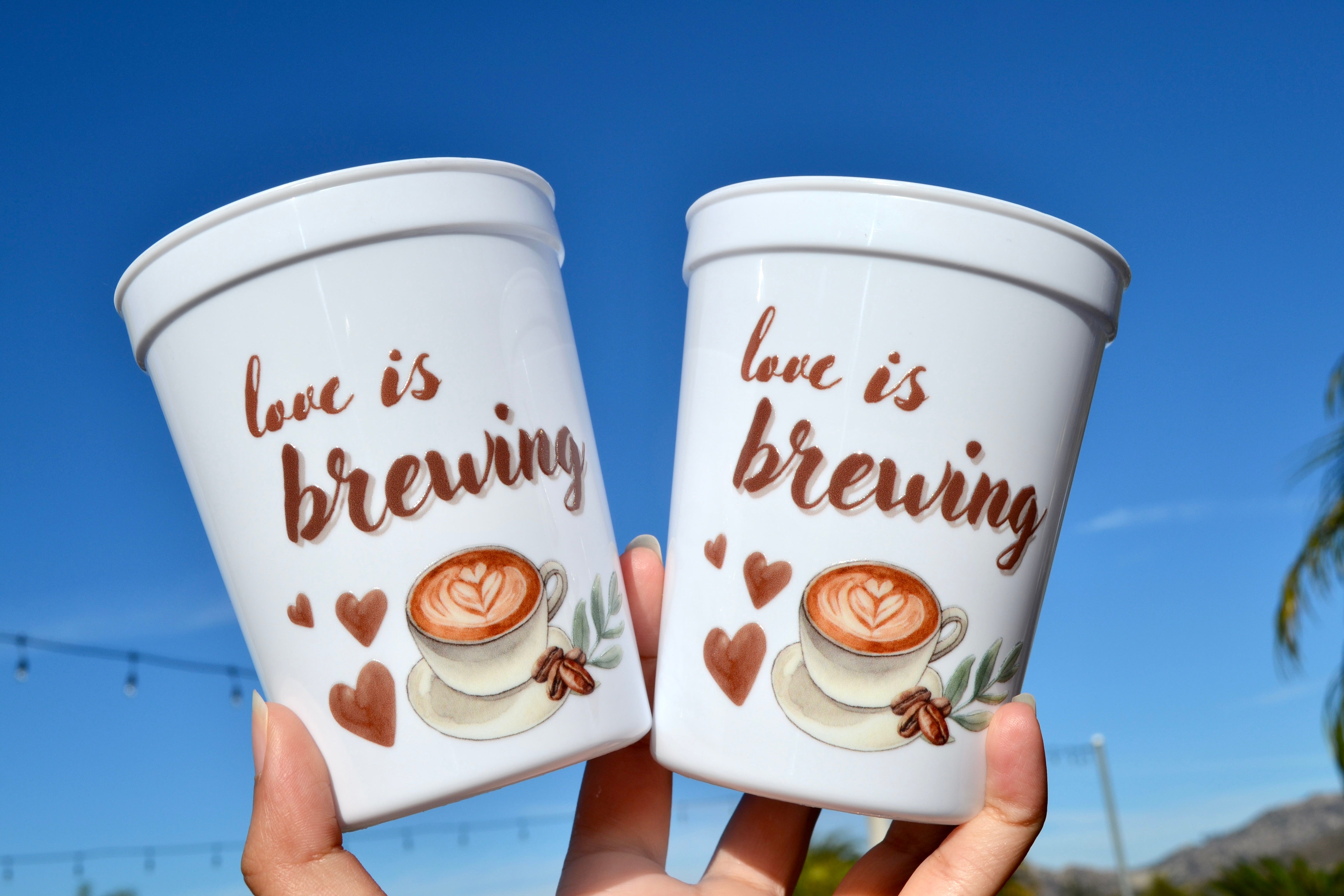 Love is brewing cups