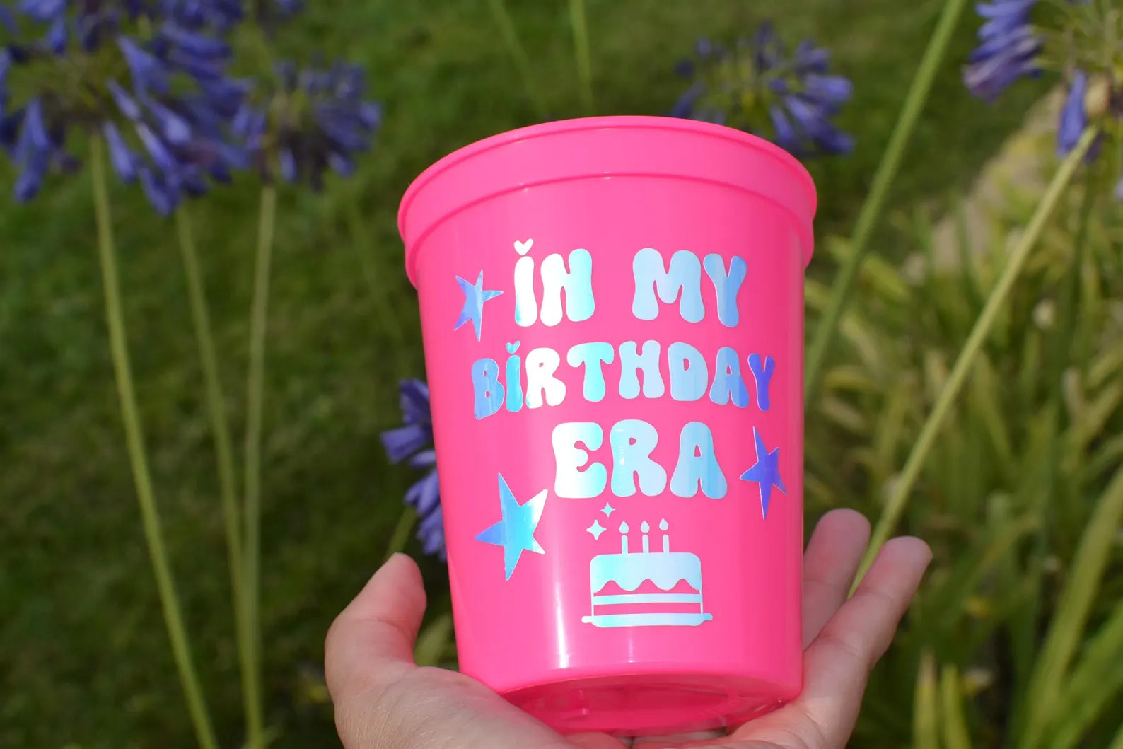 Custom In my Birthday Era Party Cups