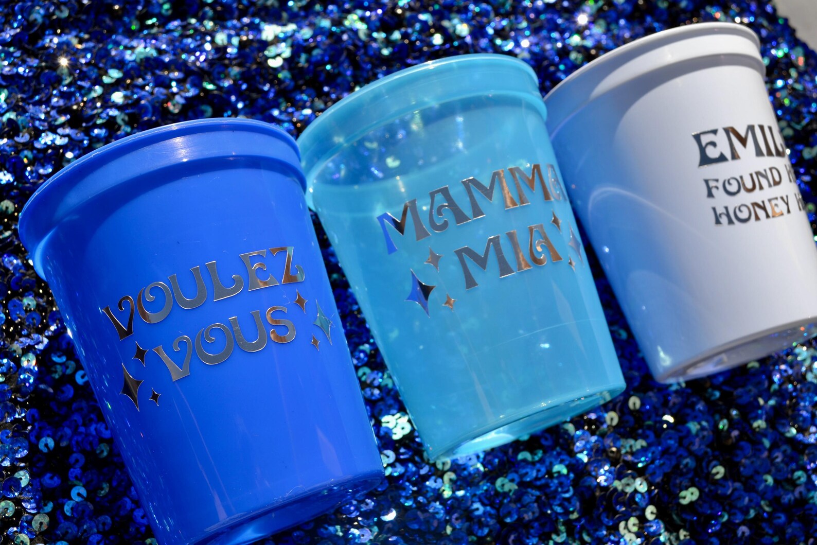 Mamma Mia Bachelorette Party Cups