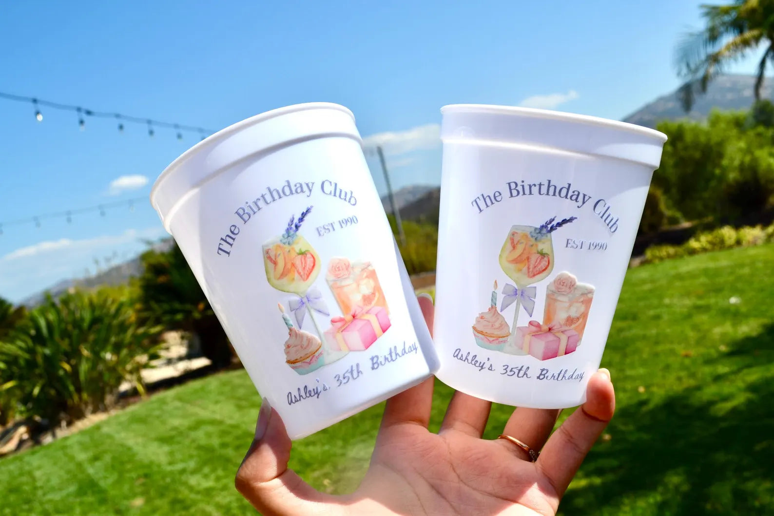 Birthday Club Party Cups