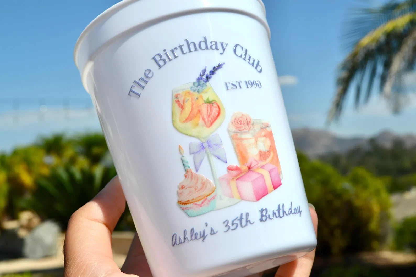 Birthday Club Party Cups