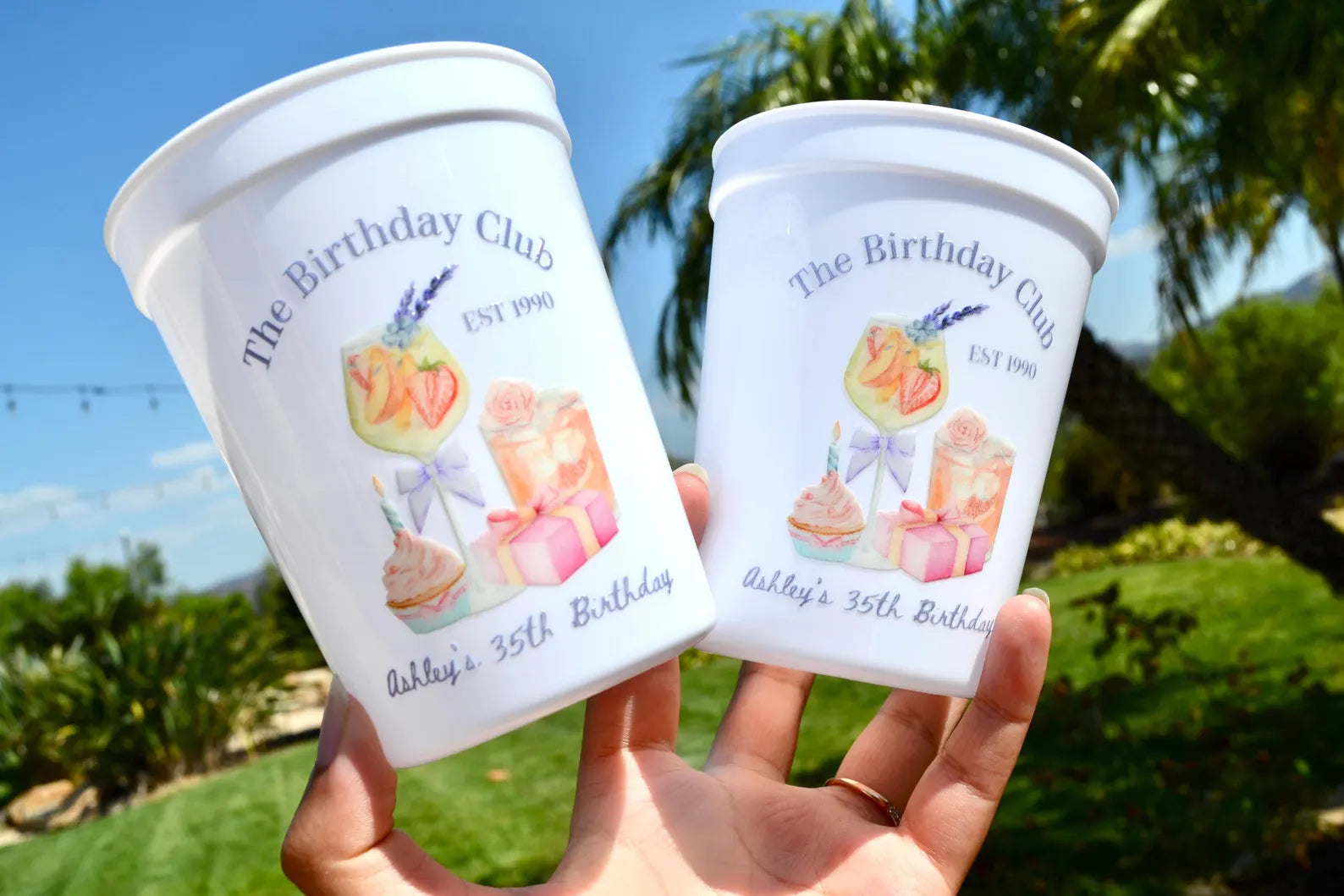 Birthday Club Party Cups