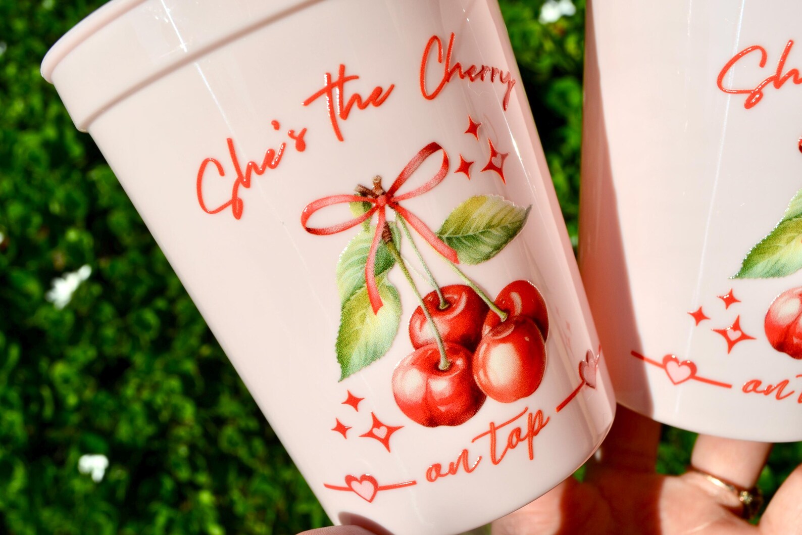 She's the Cherry on Top Bridal Shower Cups