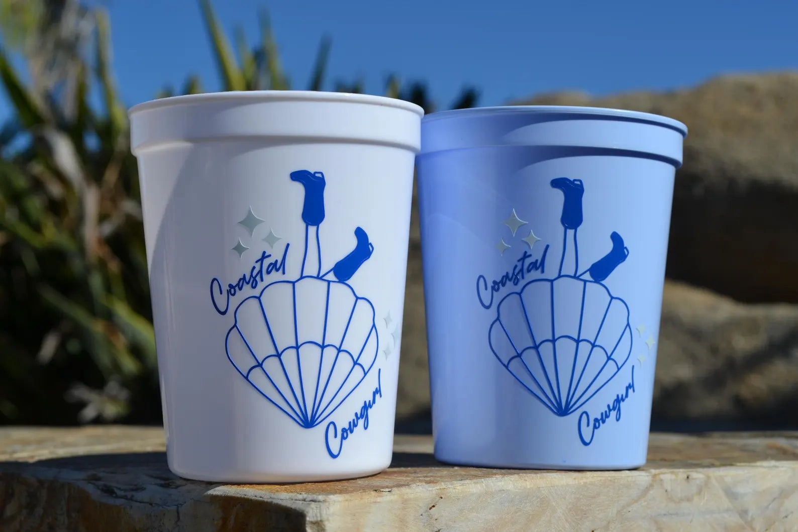 Coastal Cowgirl Bachelorette Party Cups