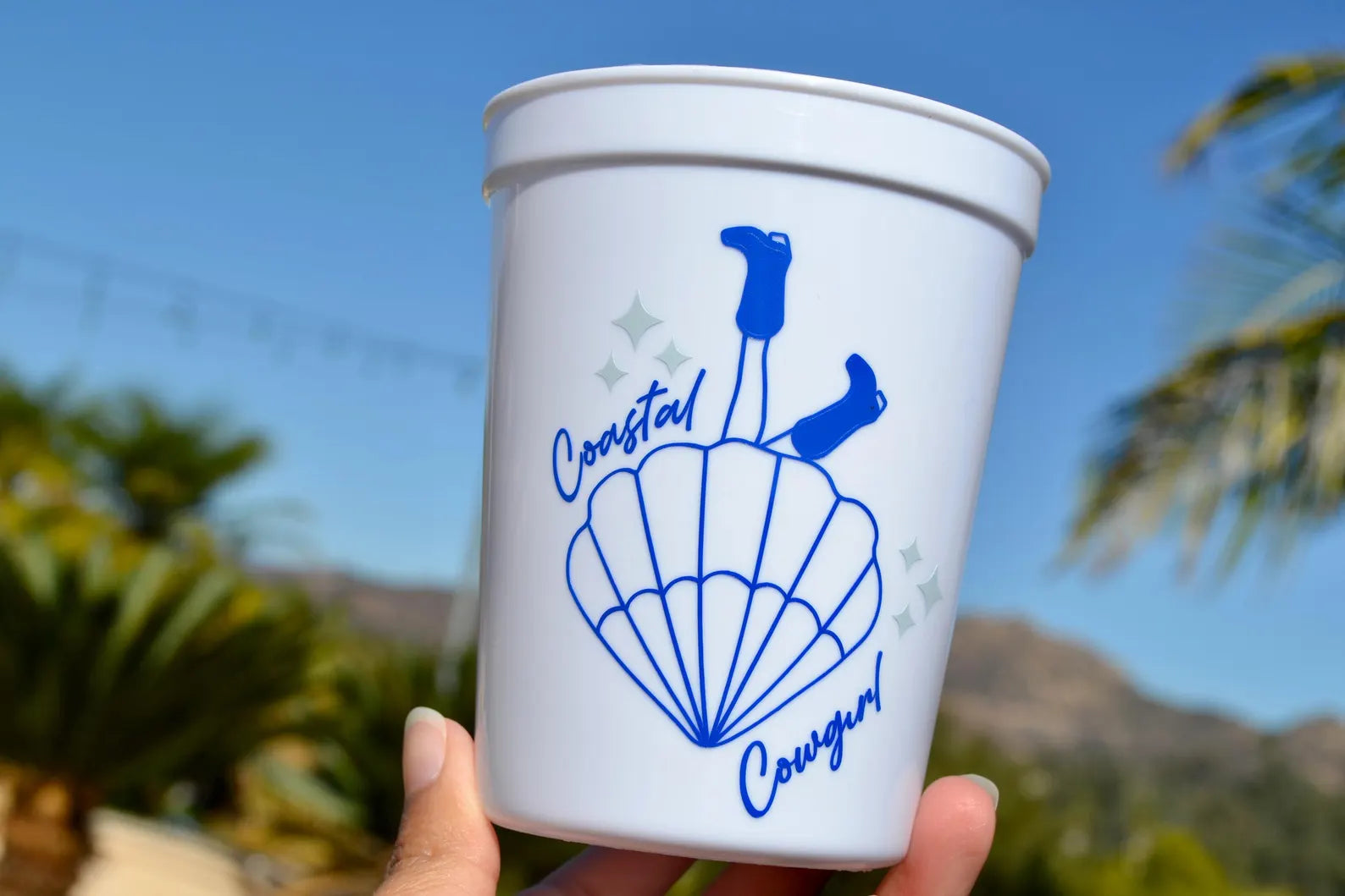 Coastal Cowgirl Bachelorette Party Cups