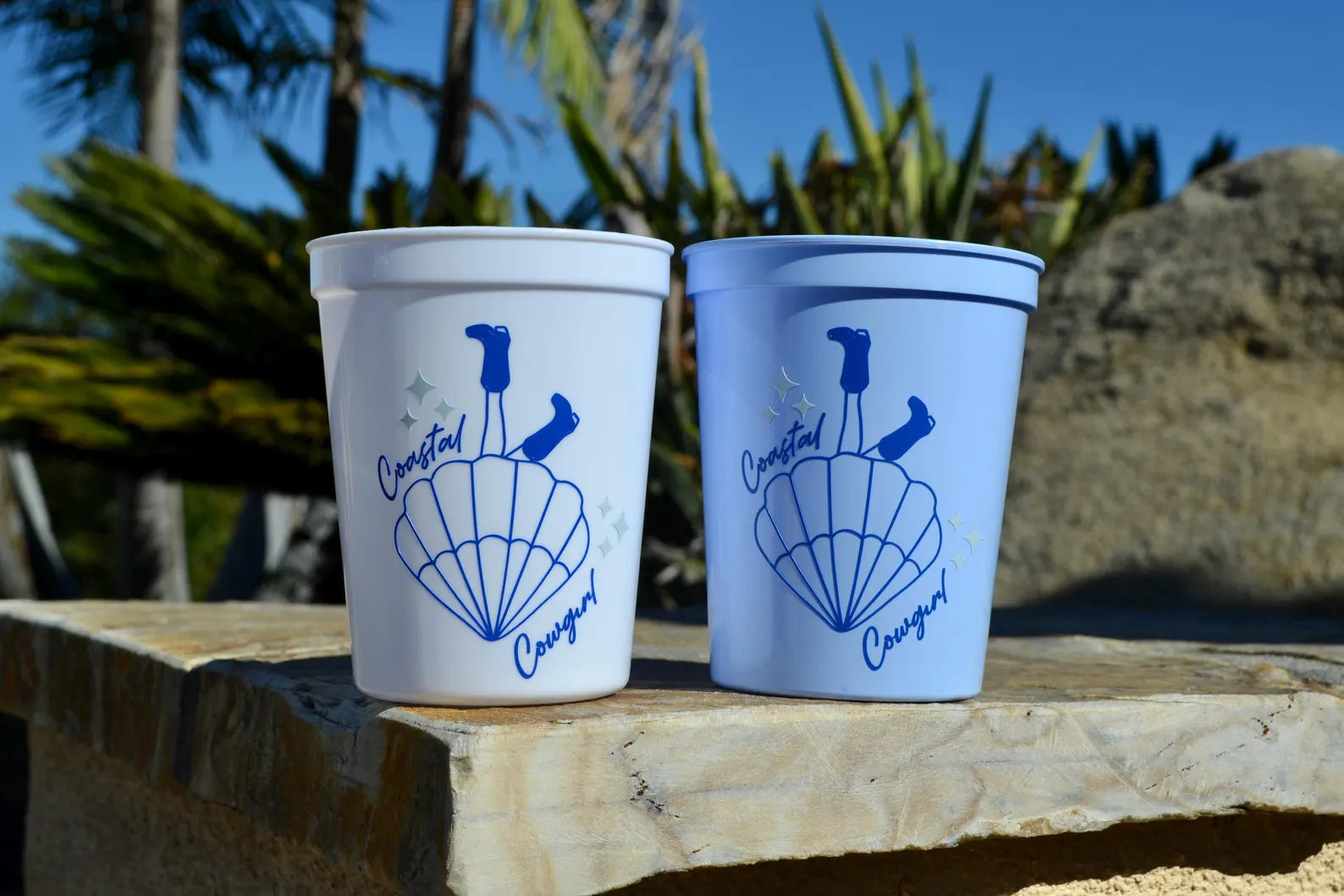 Coastal Cowgirl Bachelorette Party Cups