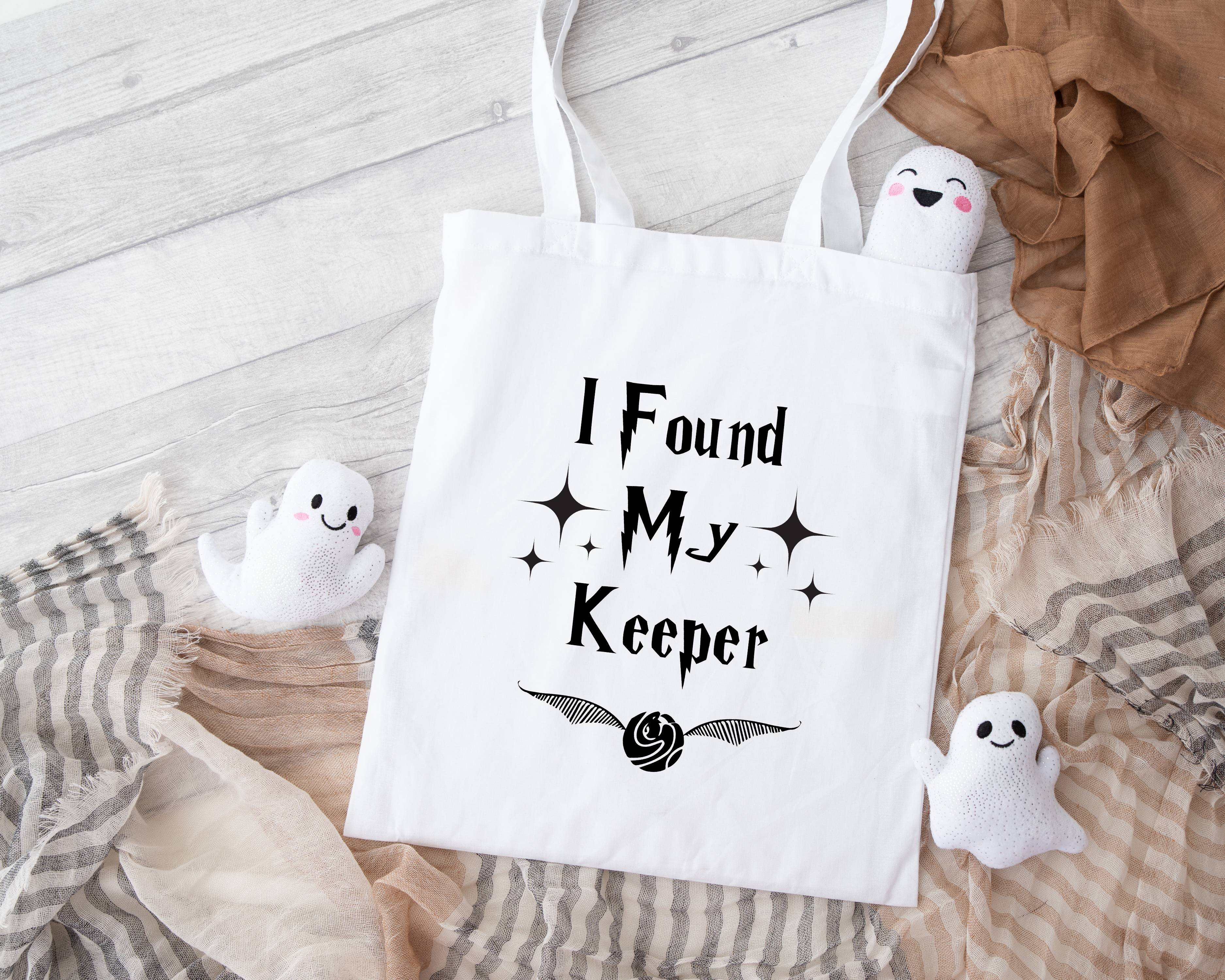 I found My Keeper Wizard Bride Tote Bag